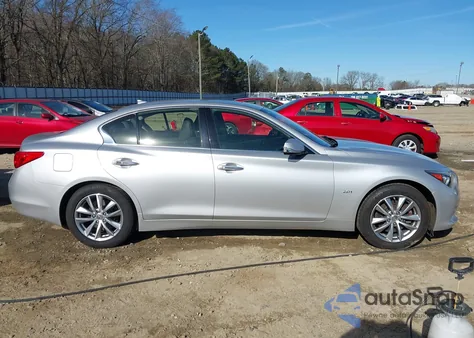 2017 Infiniti Q50 2.0T Premium z USA, uszkodzony, nr VIN JN1CV7AR3HM680987